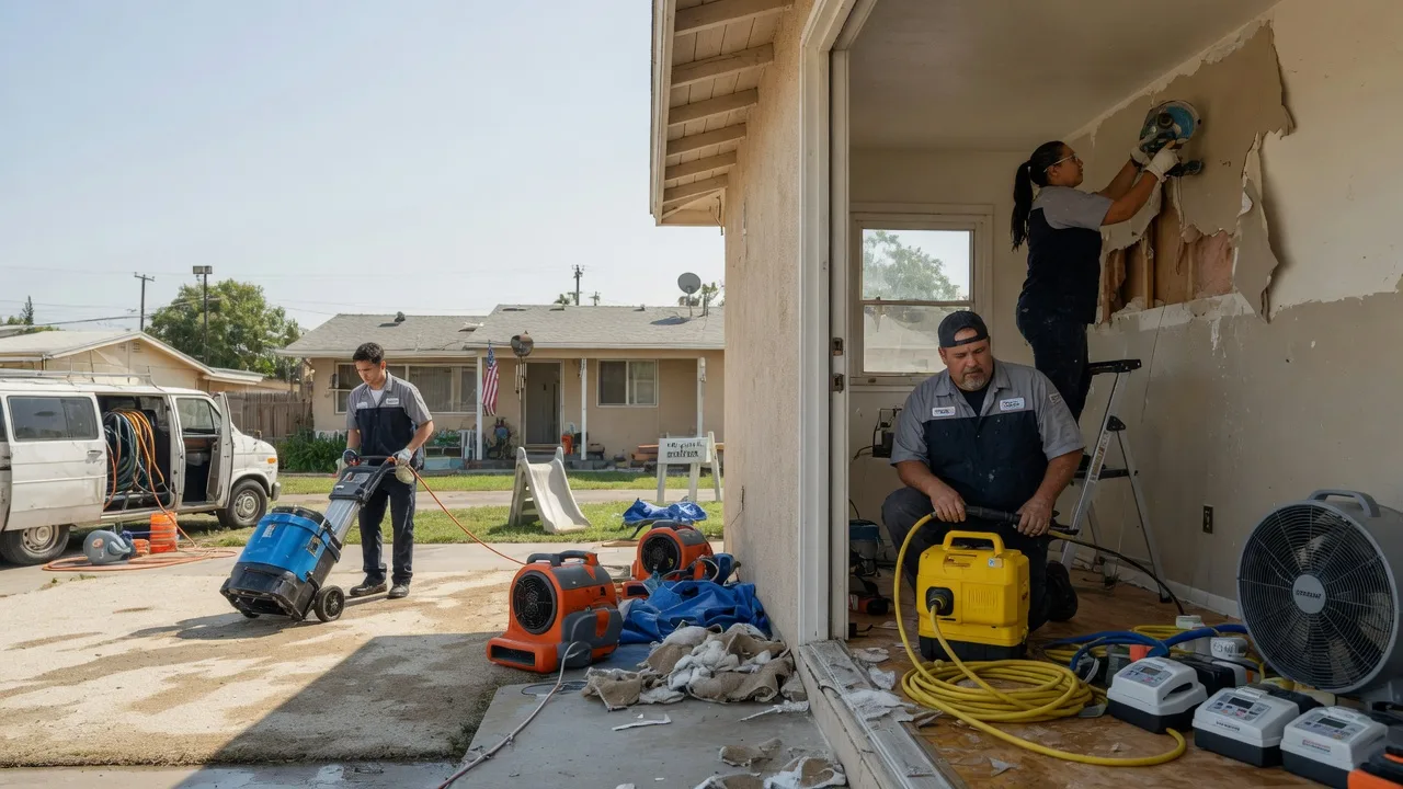 Water Damage Restoration in Yorkville, CA near me